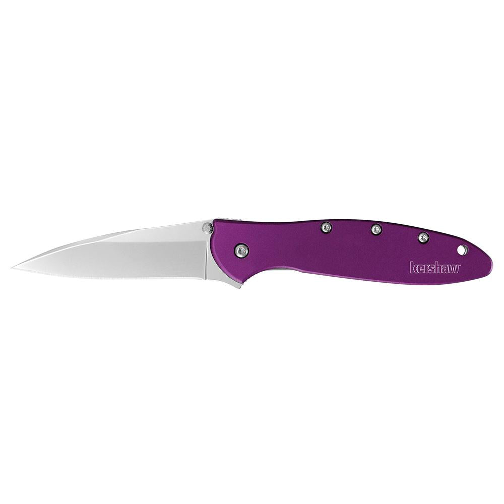 Kershaw Purple Leek Assisted Opening Knife (3 Stonewash)