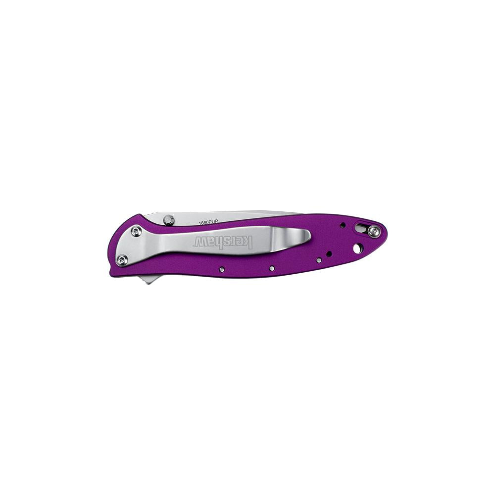 Kershaw Purple Leek Assisted Opening Knife (3 Stonewash)