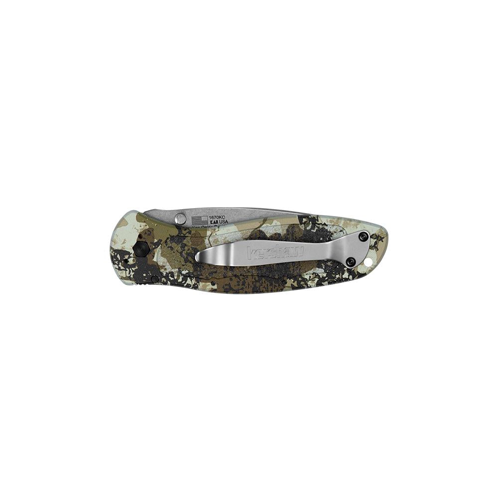 KERSHAW BLUR KINGS CAMO SW 3.4IN THMB STD FOLDER