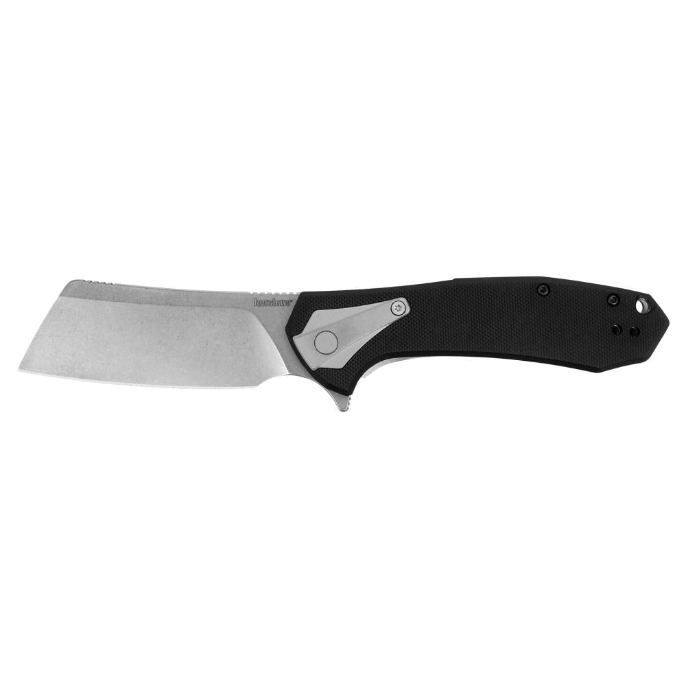 Kershaw Bracket Cleaver Assisted Frame Lock Knife Black G-10 (3.4 SW)