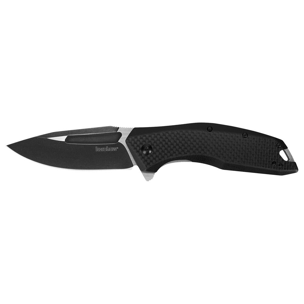 Kershaw Flourish Assisted Opening Knife Carbon Fiber/G-10 (3.5 BlackWash)