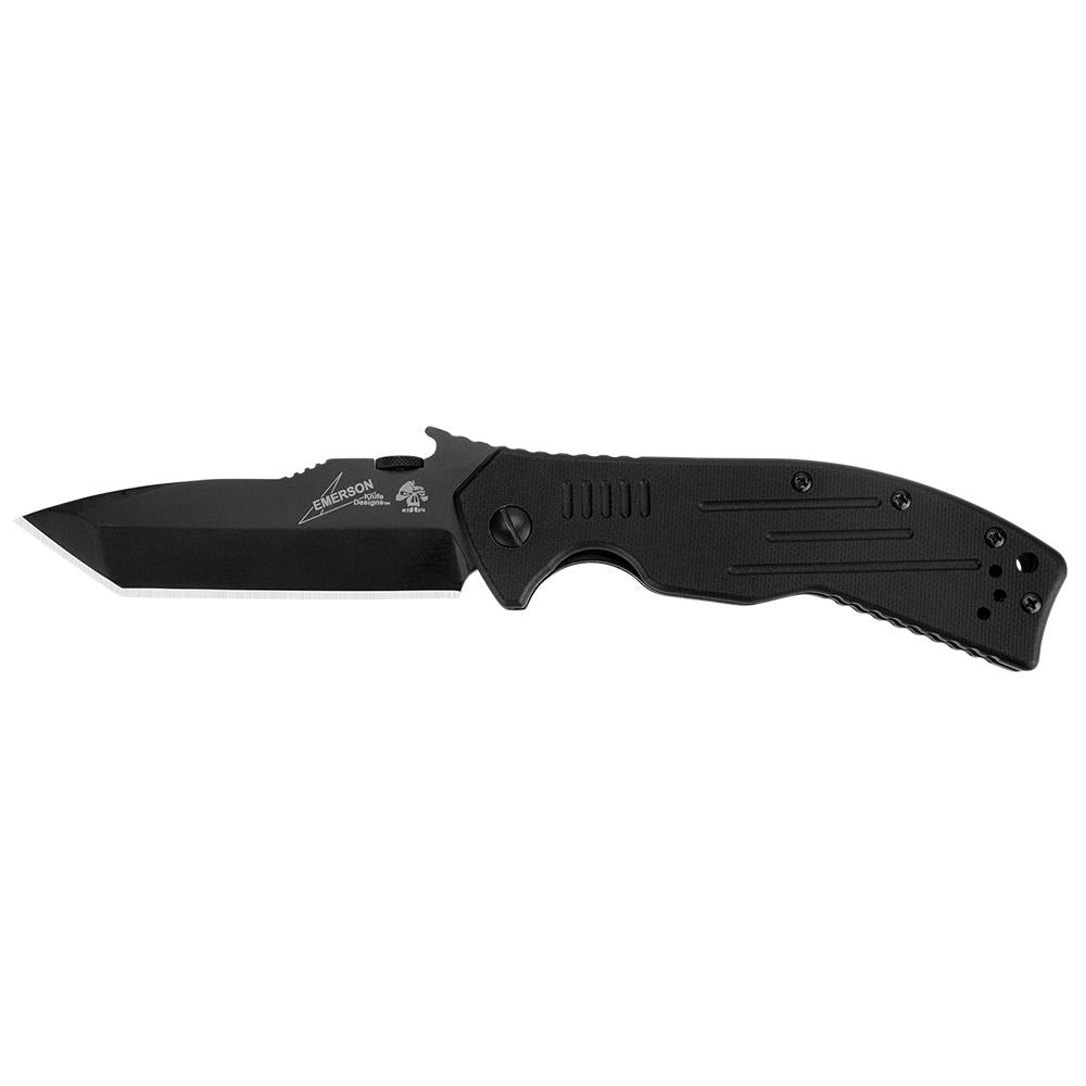 Kershaw Emerson CQC-8K Tanto Liner Lock Knife (3.5 Black)