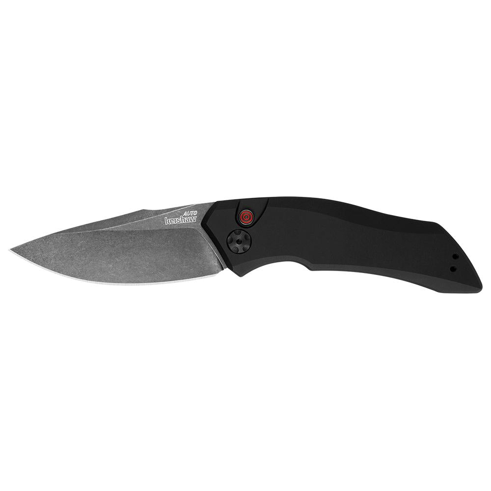 Kershaw Launch 1 Automatic Knife Black Aluminum (3.4 BlackWash)