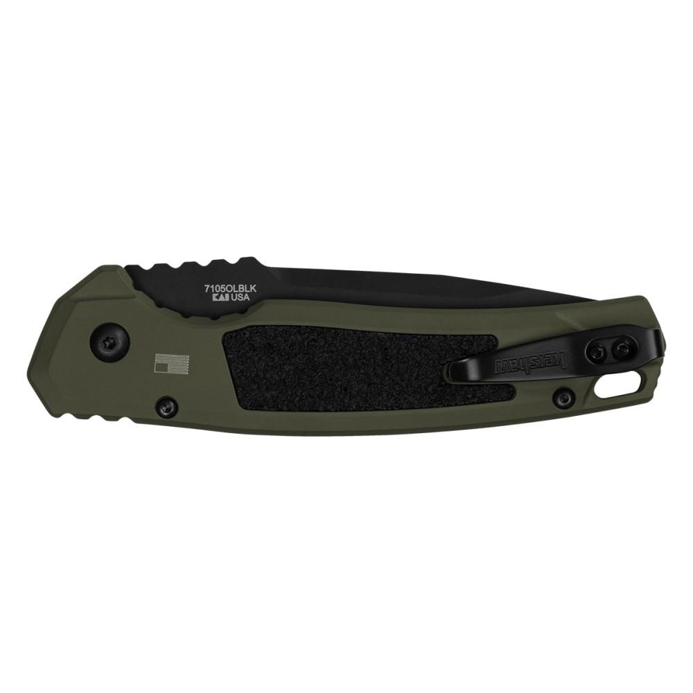 KERSHAW LAUNCH 16 AUTOMATIC ALUM COATED OL/M4 TANTO BLK 3.45