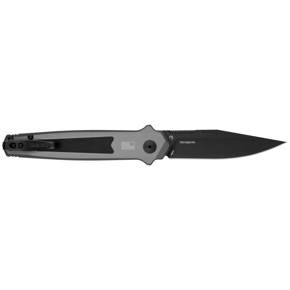 KERSHAW LAUNCH 17 AUTOMATIC (BLACK/GRAY 3.5)