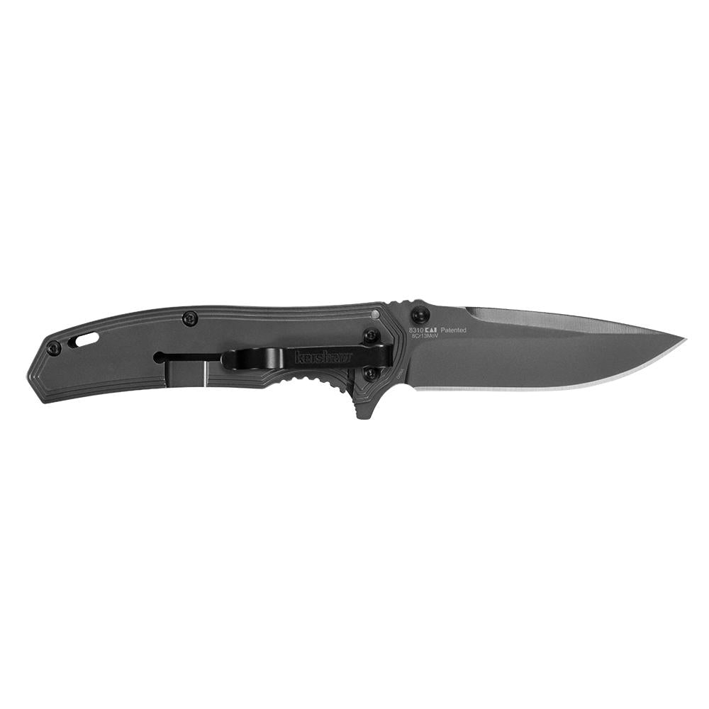 Kershaw Fringe A/O Frame Lock Knife Gray SS/Carbon Fiber (3 Gray)