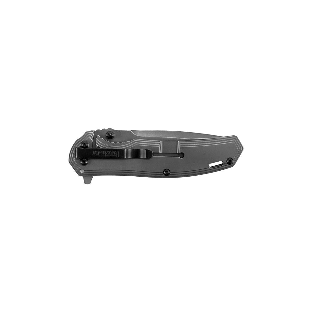Kershaw Fringe A/O Frame Lock Knife Gray SS/Carbon Fiber (3 Gray)