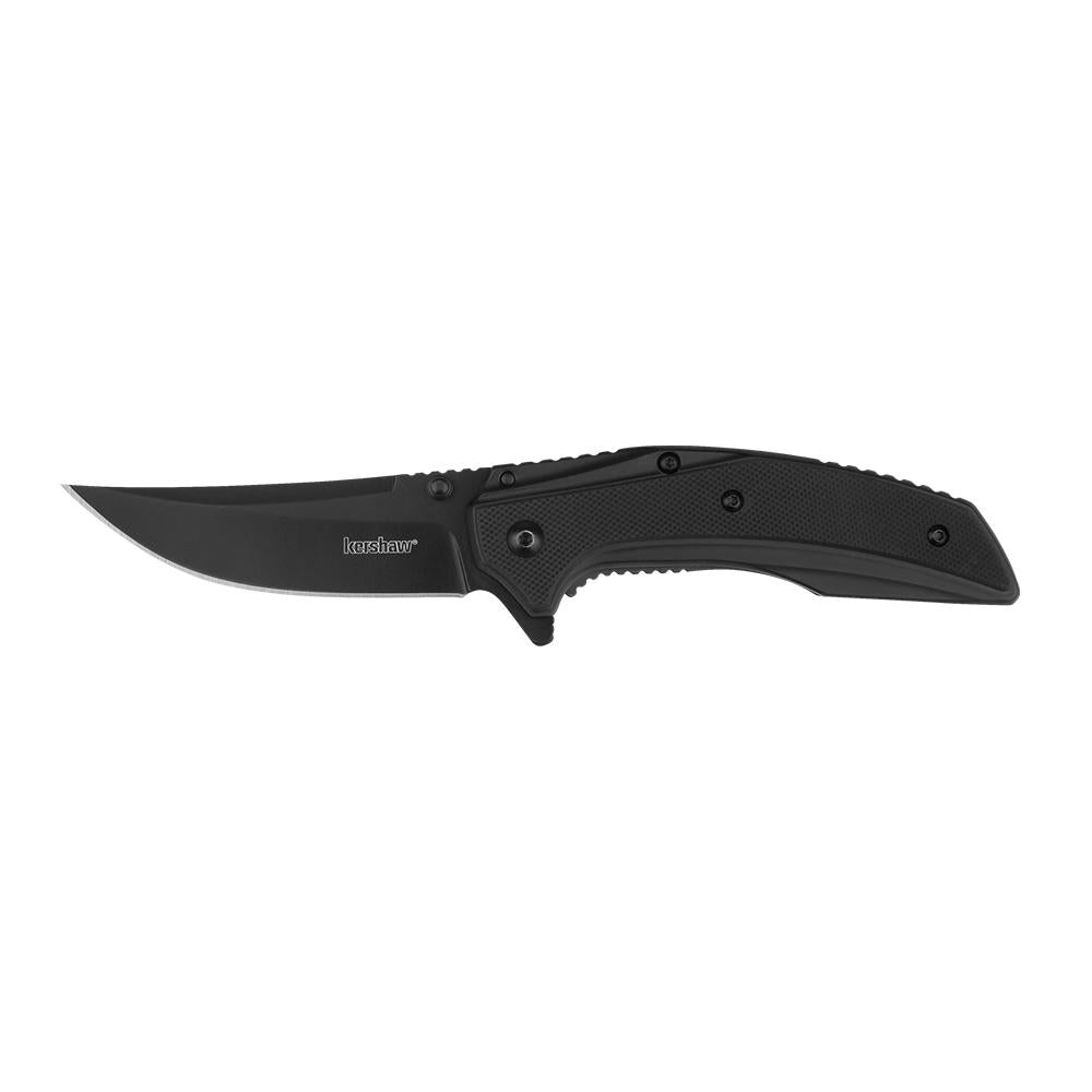 Kershaw Outright A/O Frame Lock Knife Black G-10/Steel (3 Black)