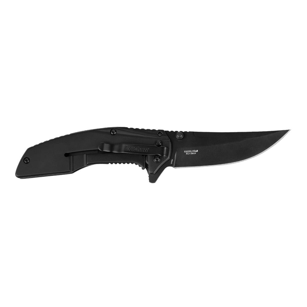 Kershaw Outright A/O Frame Lock Knife Black G-10/Steel (3 Black)