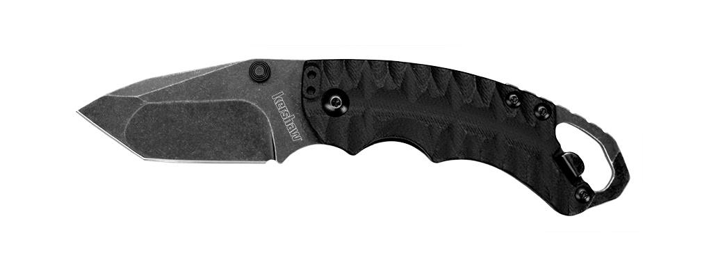 Kershaw Shuffle II Tanto Liner Lock Knife Black (2.25 BlackWash)
