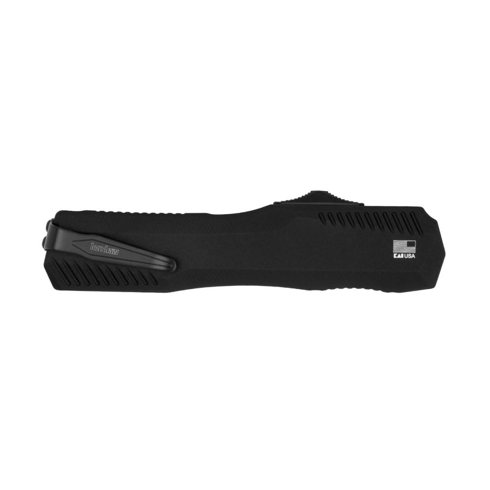 Kershaw LIVEWIRE - ALUM BLK/MAGNACUT DOUBLE EDGE BLK 3.45'' blade