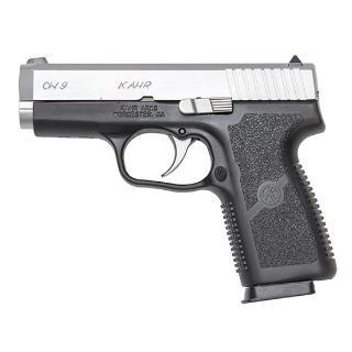 Kahr CW9 3.5in Barrel Black frame SS slide 9mm 7rd Mag