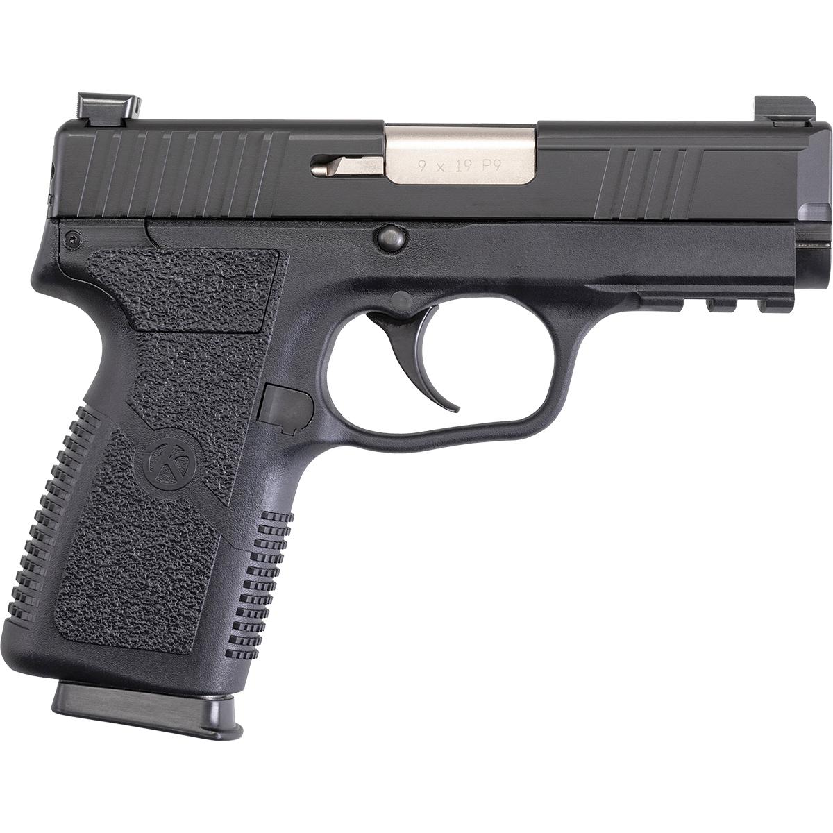 Kahr P9-2 9MM 3.6 BBL Black TruGlo NS 2-7rd mags CA OK