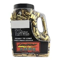 Lightning Ammo Reman. Cleaned & Polished Brass .380 ACP 500 Qty Jug