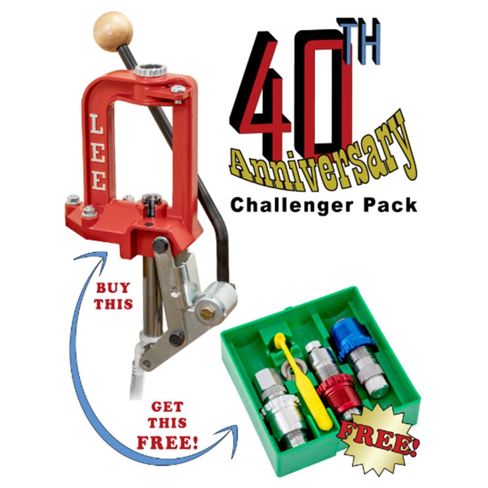 Lee 223 Rem Challenger 40th Anniversary Pack with Breech Lock 3-Die Set