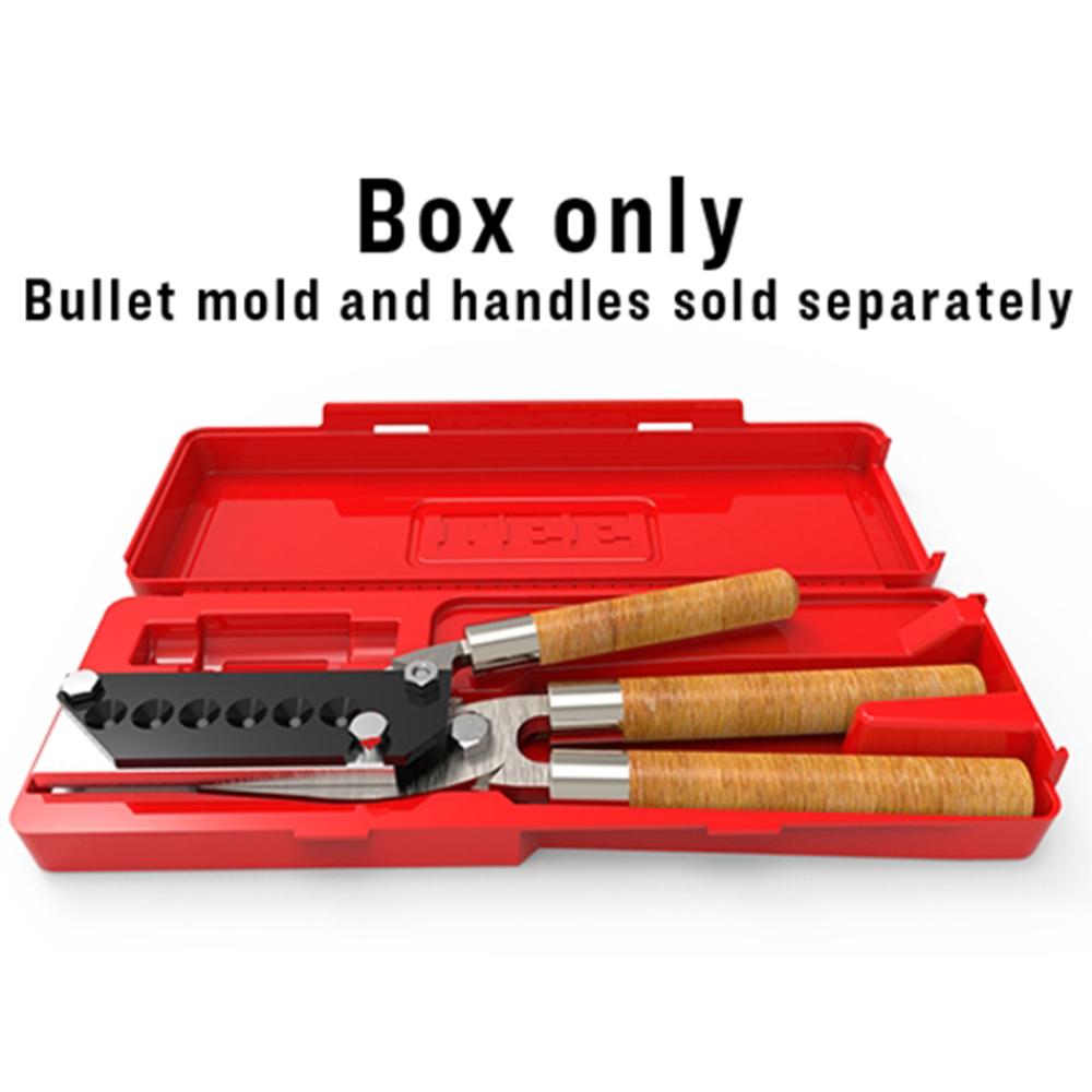 LEE 6 or 18 Cavity Bullet Mold Hinged Case