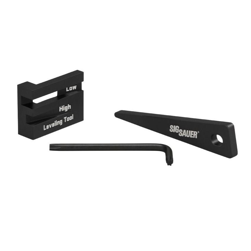ALPHA6 SCOPE RING SET 35MM MED PROFILE 0.95 IN AL MATTE BLK