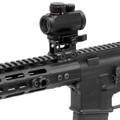 UTG Super Slim Picatinny Riser Mount 1 High 3 Slots 1.5 long