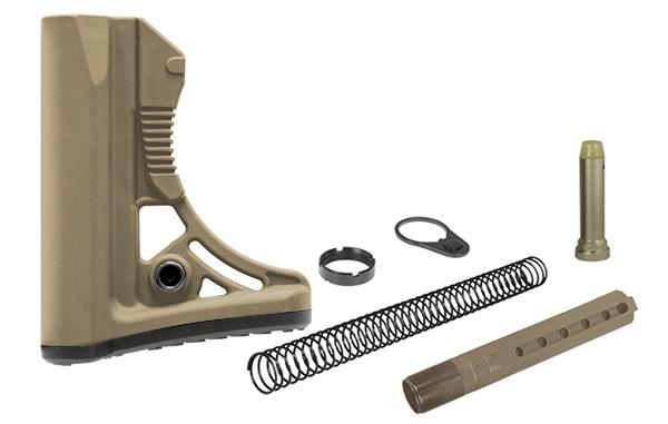 UTG PRO Model 4 Ops Ready S3 Mil-spec Stock Kit-FDE