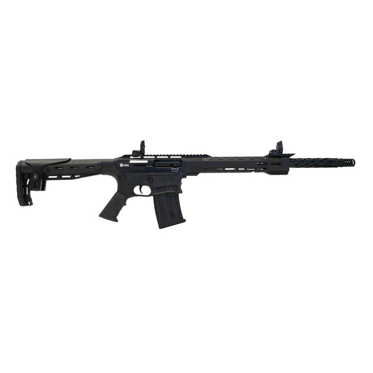 CITADEL BOSS-25 12GA 18.75IN SHOTGUN BLK 2-5RND BLK