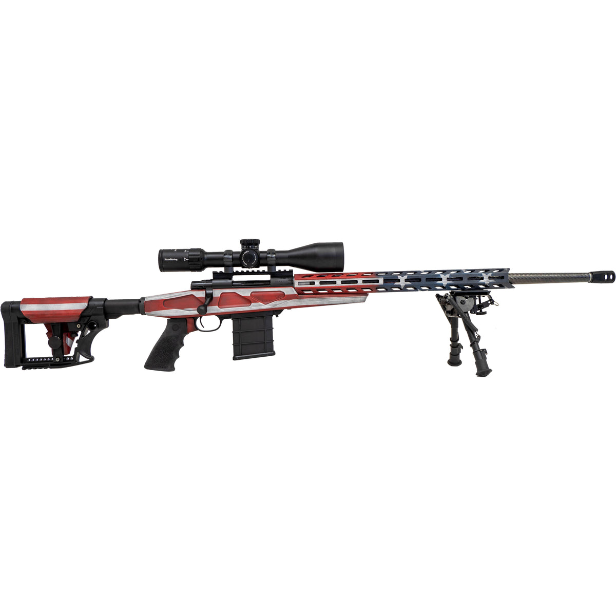 HOWA M1500 FLAG APC CHASSIS BL 5/8 24 6.5 CREEDMOOR 2GRPS 3MAGS