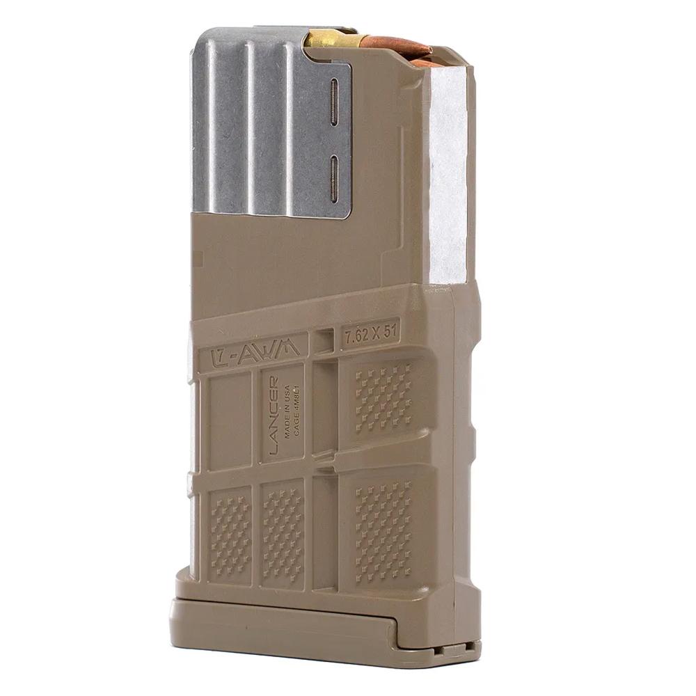 Lancer L7AWM 20RD - Opaque Flat Dark Earth (FDE) GEN 2 MAG