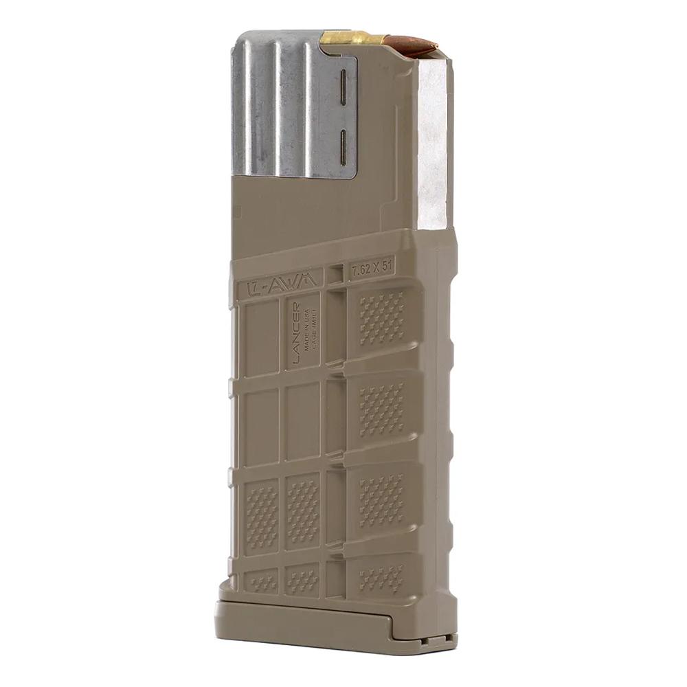 Lancer L7AWM 25RD - Opaque Flat Dark Earth (FDE) GEN 2 MAG