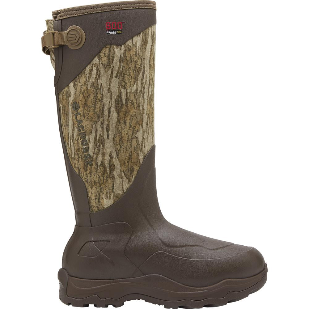 LaCrosse Alpha Agility 17'' Mossy Oak Bottomland 800G Size 13