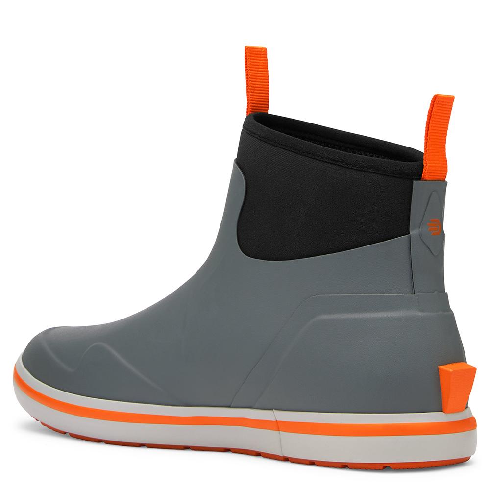 Lacrosse Alpha Deck Boot 6'' Gray/Orange Size 12