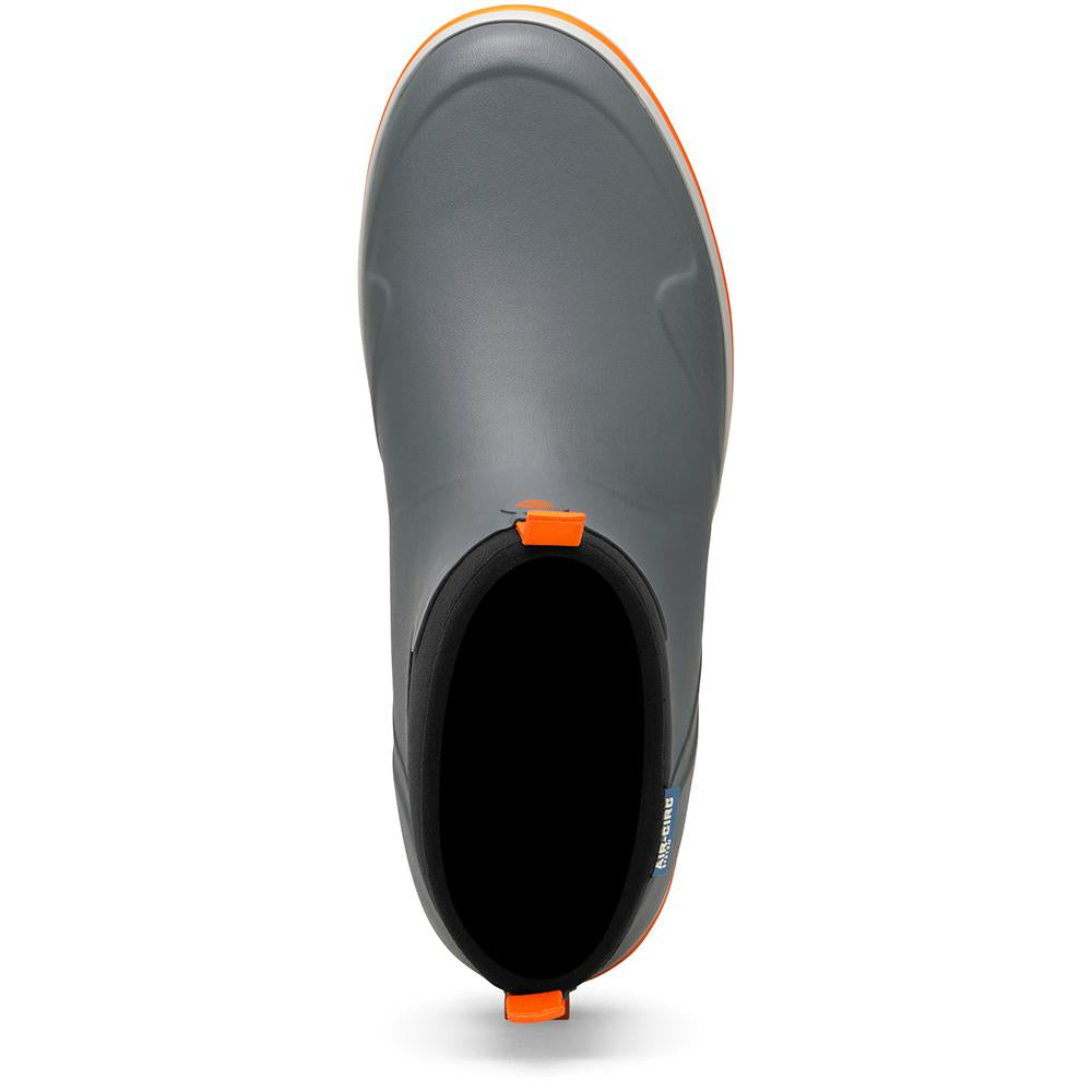 Lacrosse Alpha Deck Boot 6'' Gray/Orange Size 9