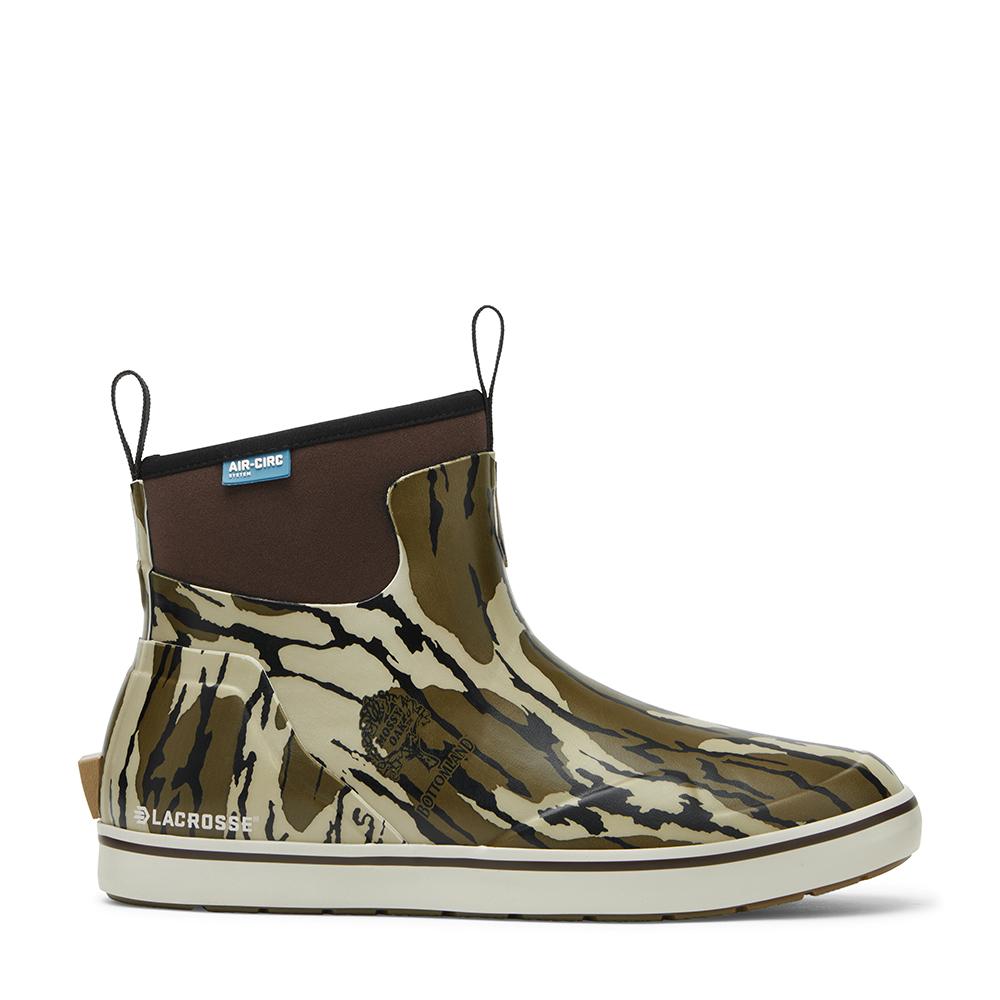 Lacrosse Alpha Deck Boot 6'' Mossy Oak Original Bottomland 8