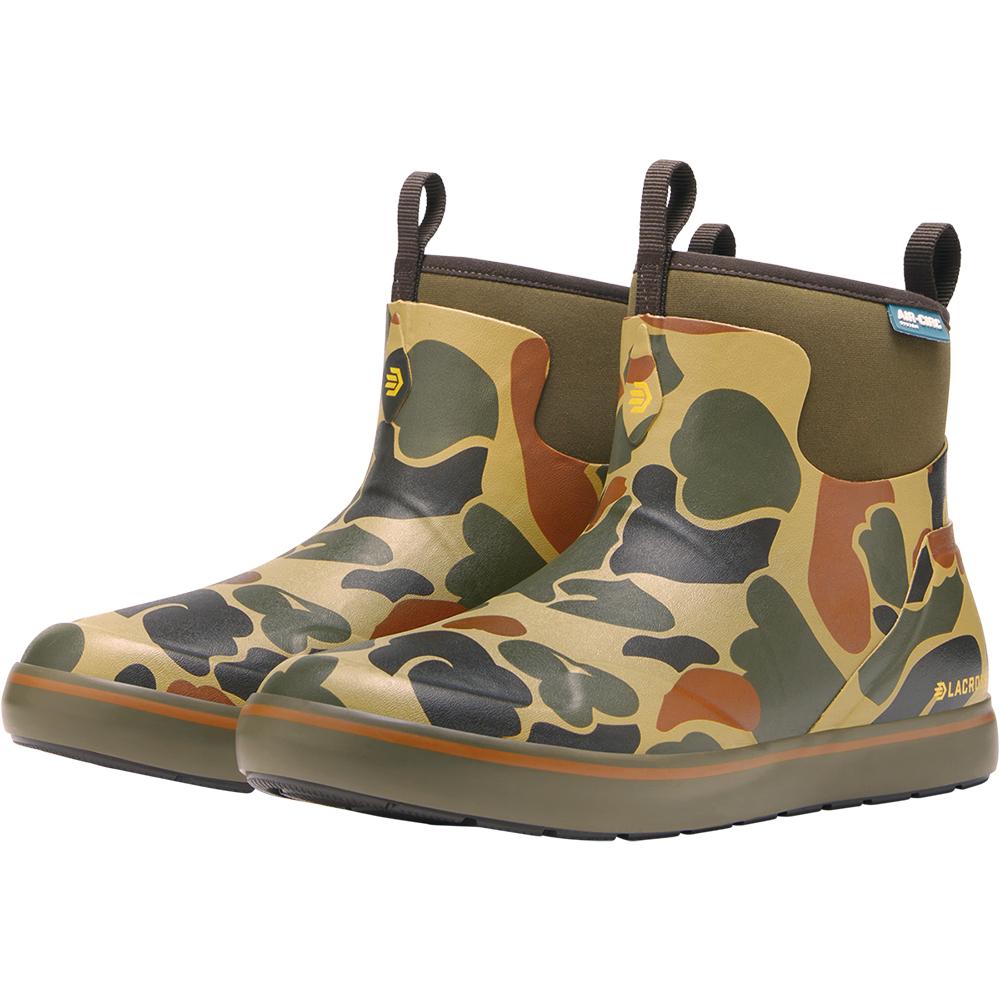 LaCrosse Alpha Deck Boot 6'' Hardwoods Duck Camo Men's Size 12M
