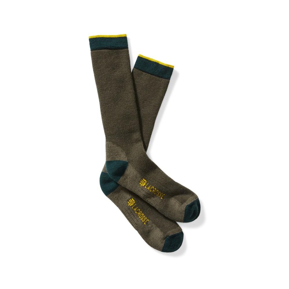 LaCrosse Wool Midweight Crew OD Green L