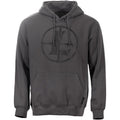 Distressed Reticle Hoodie Gunmetal S