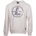 Distressed Reticle Hoodie Bone S