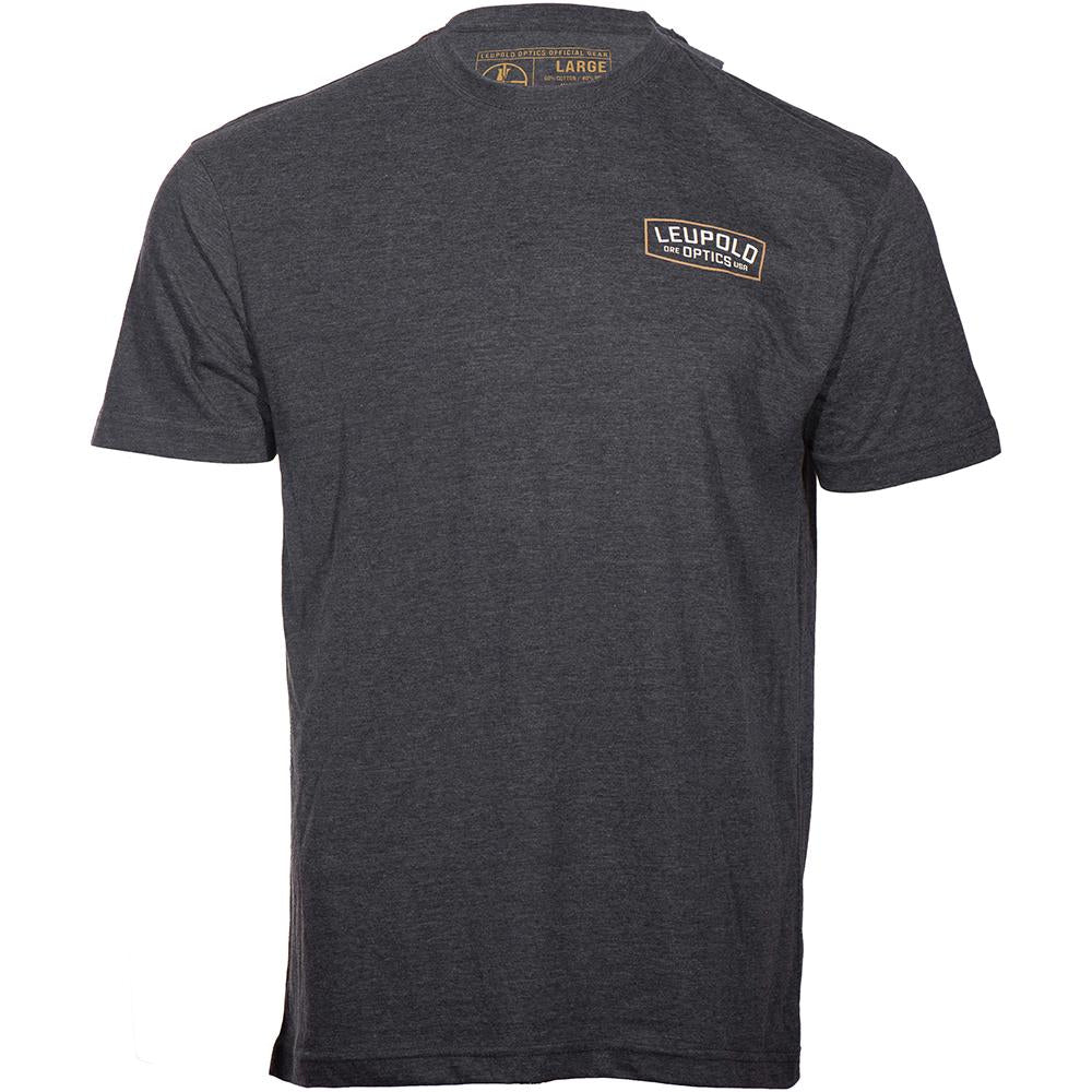 Leupold Badge Tee Charcoal M