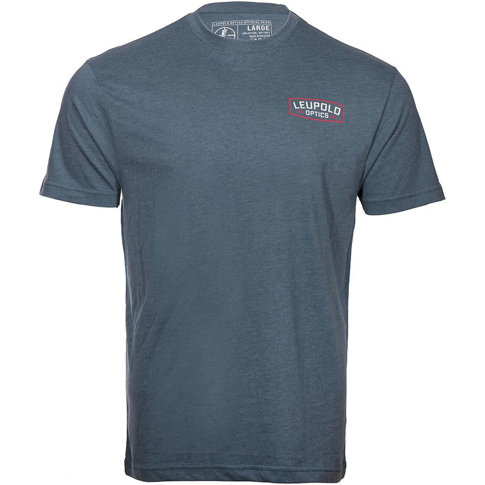 Leupold Badge Tee Indigo M