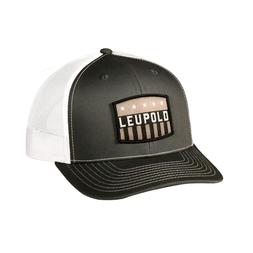 Leupold USA Trucker Charcoal/White