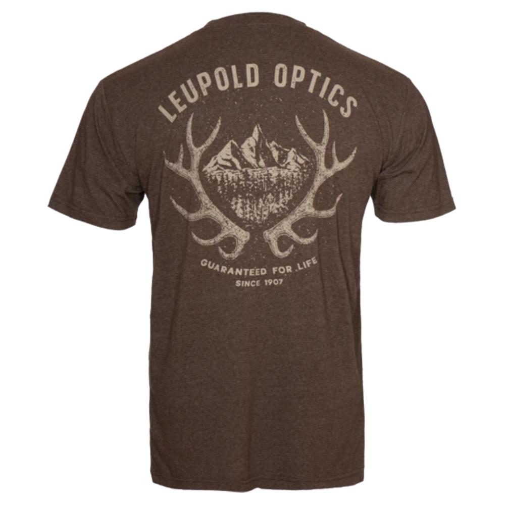 Leupold Antler Range Tee Brown Heather XXXL