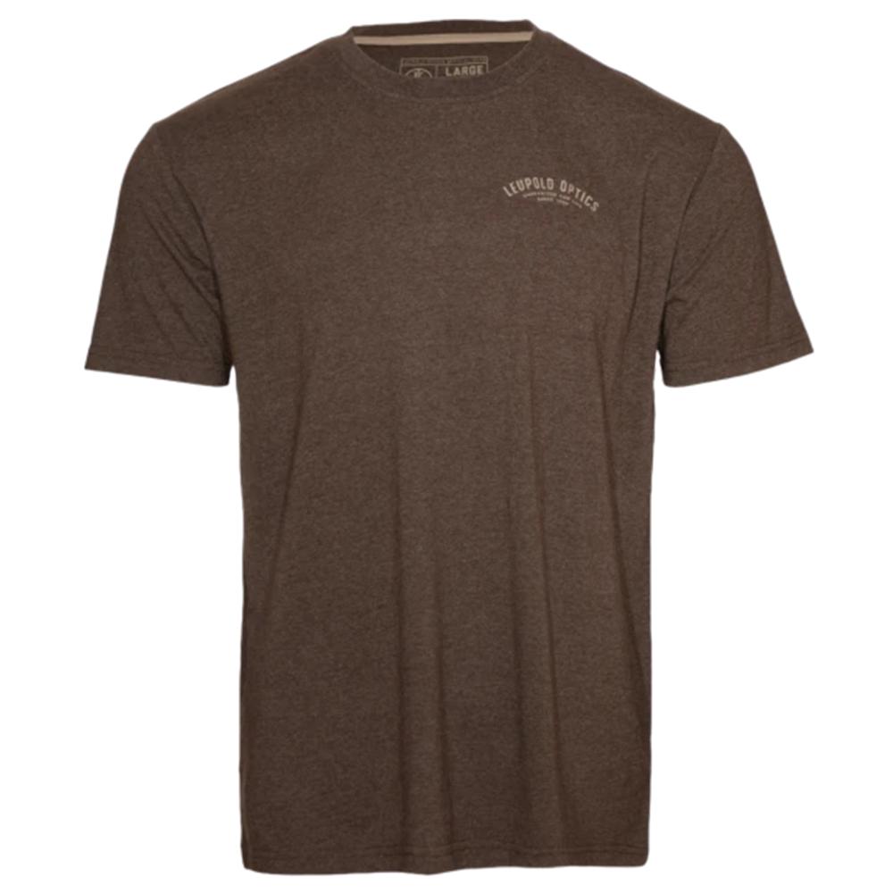 Leupold Antler Range Tee Brown Heather XL