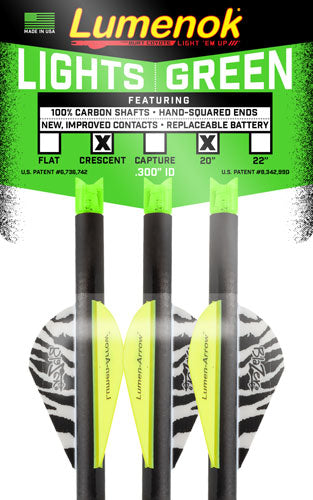 LUMENOK XBOW ARROW 20" CARBON