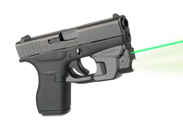 CenterFire Light & Laser w/GripSense for Glock 42/43 green