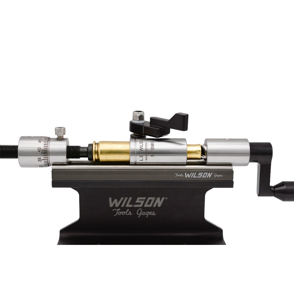 Wilson  50 BMG Trimmer Micro Adj Kit w/case holder stand & clamp