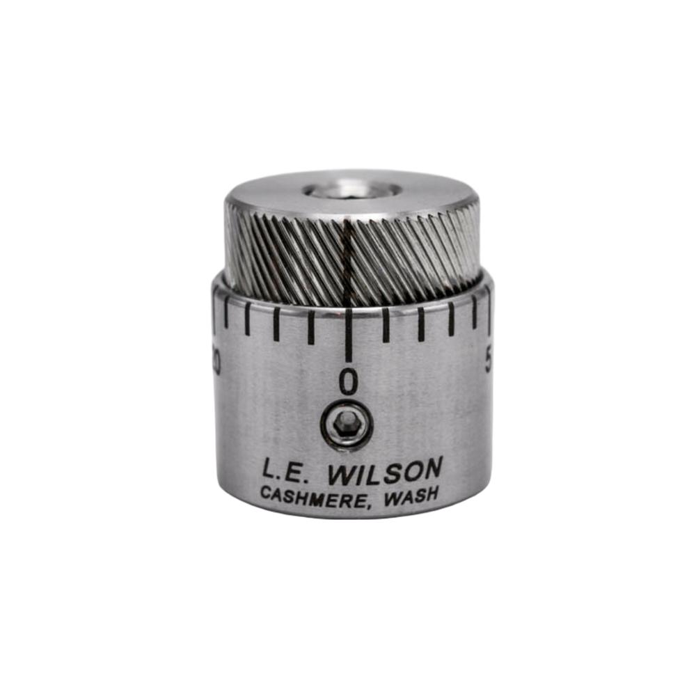 Wilson Stainless Micrometer Cap for Standard Inline Seater Die