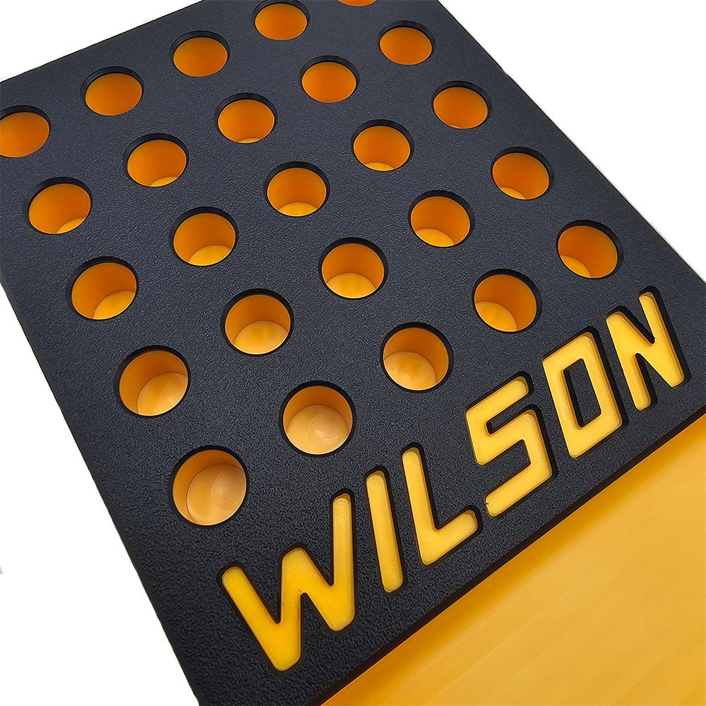 Wilson Blk/Yw Reloading Tray w/Cup .473-25