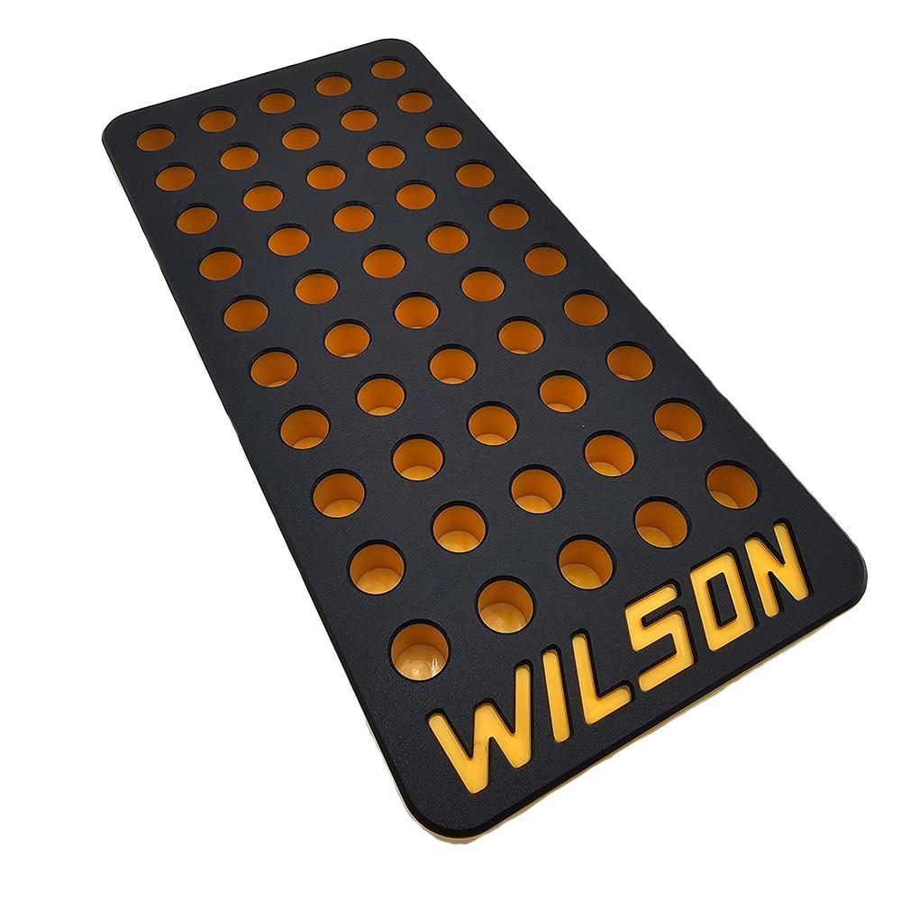 Wilson Blk/Yw Reloading Tray  .440-50