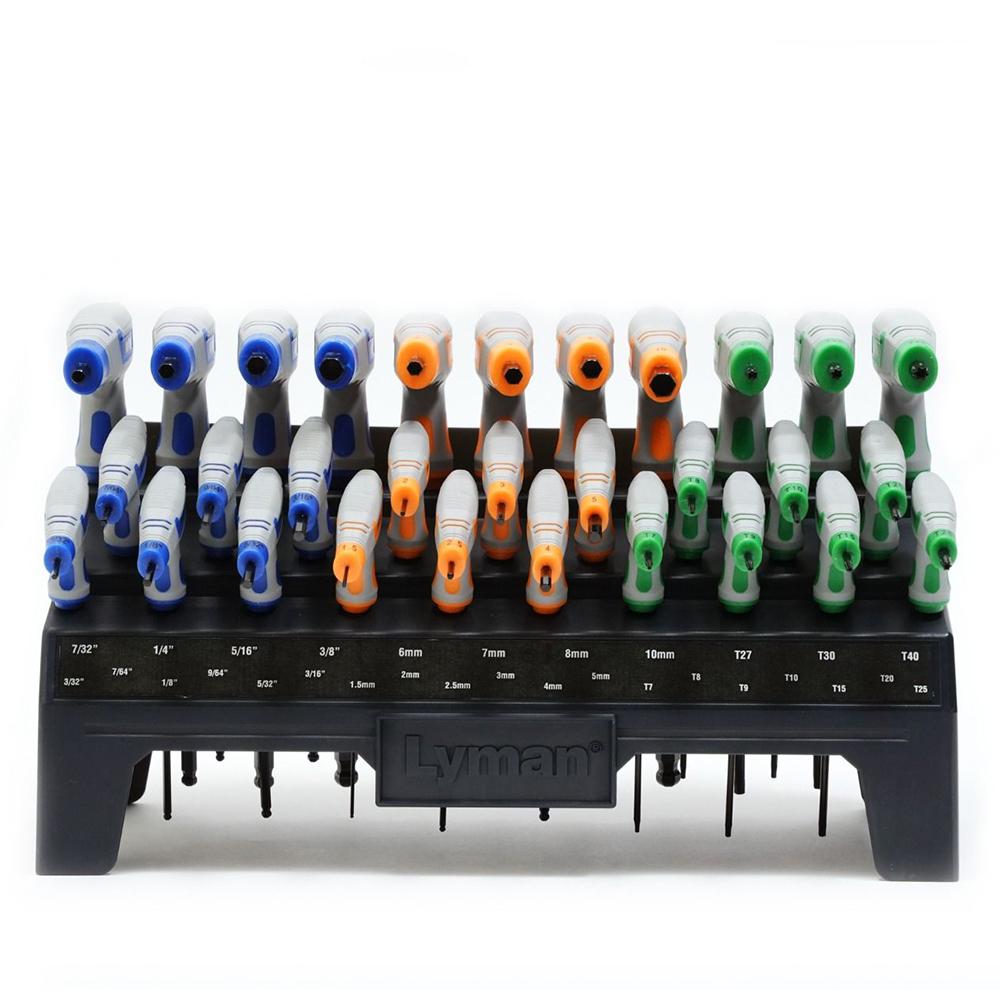 Lyman Heritage Tools - 30 Piece T-handle Driver Set