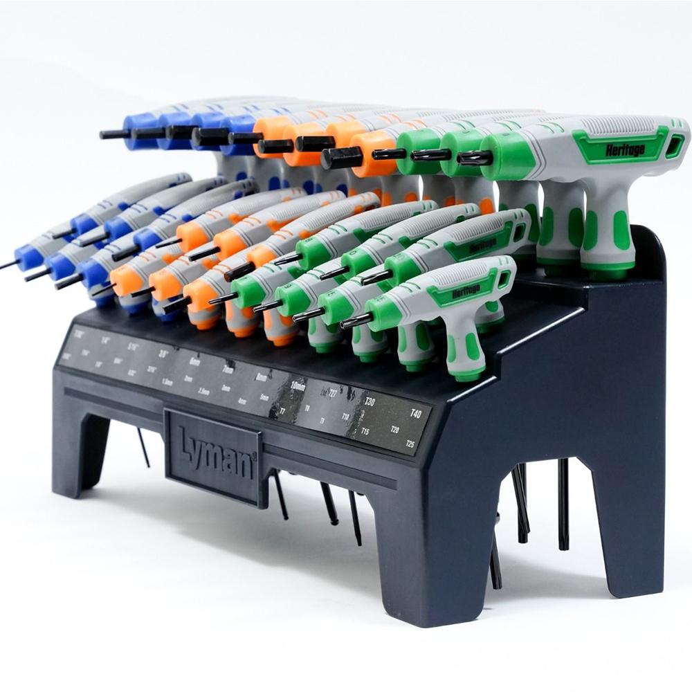 Lyman Heritage Tools - 30 Piece T-handle Driver Set