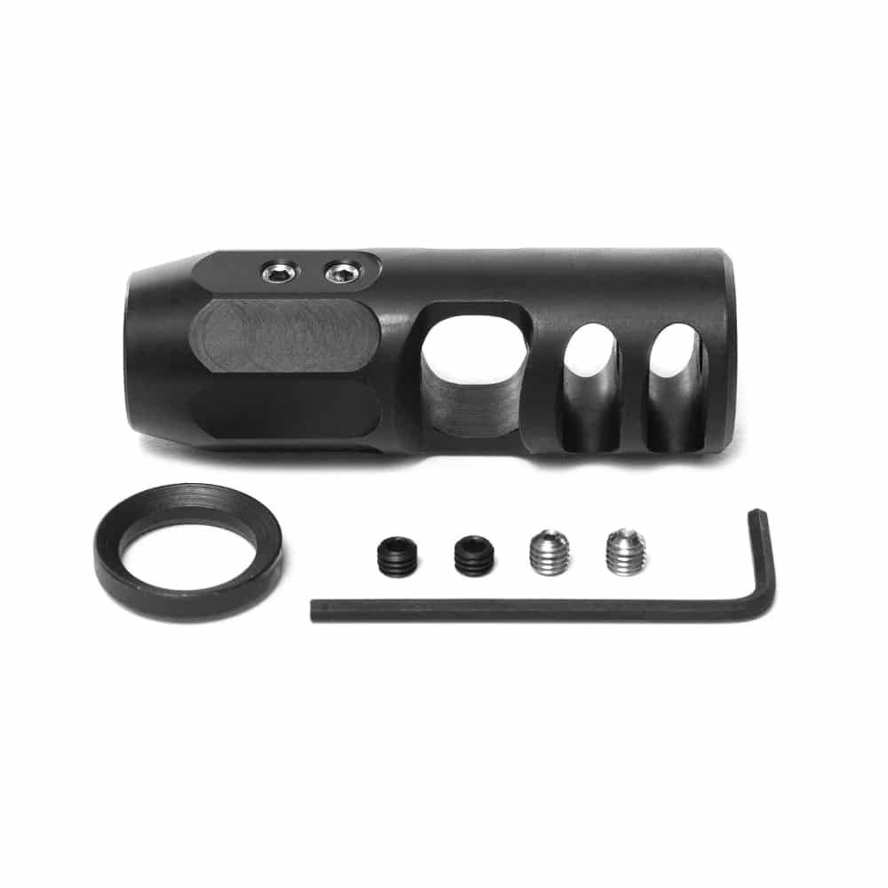Lancer Nitrous Muzzle Brake and Compensator for AR-10