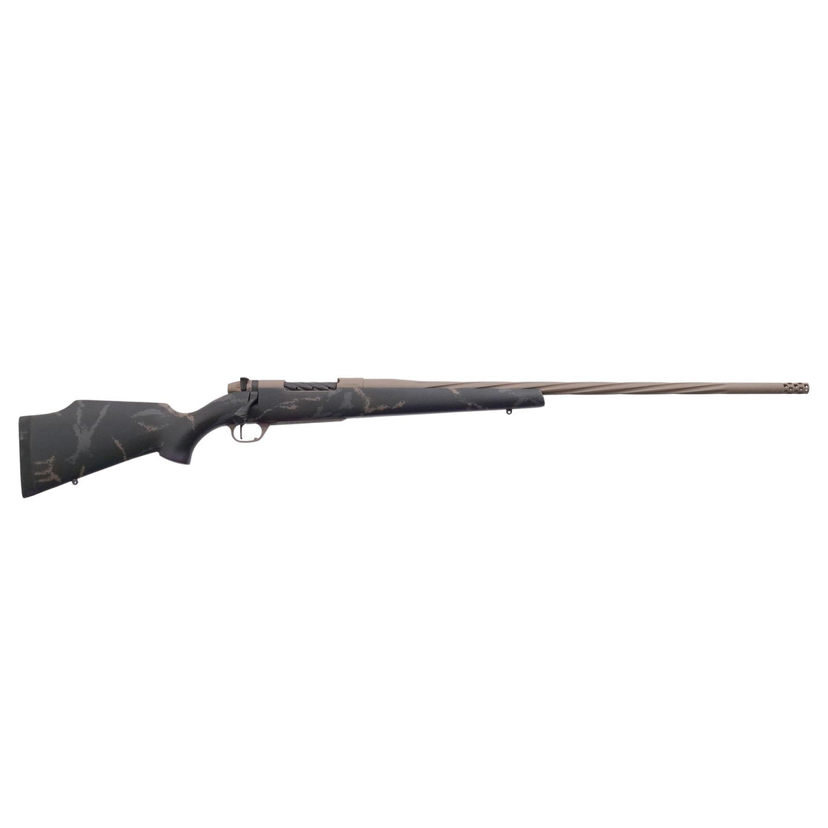 Mk V Accumark Ltd 6.5CM 24in w/brakeBlk/Gry/Tan stkFlutedTan cera
